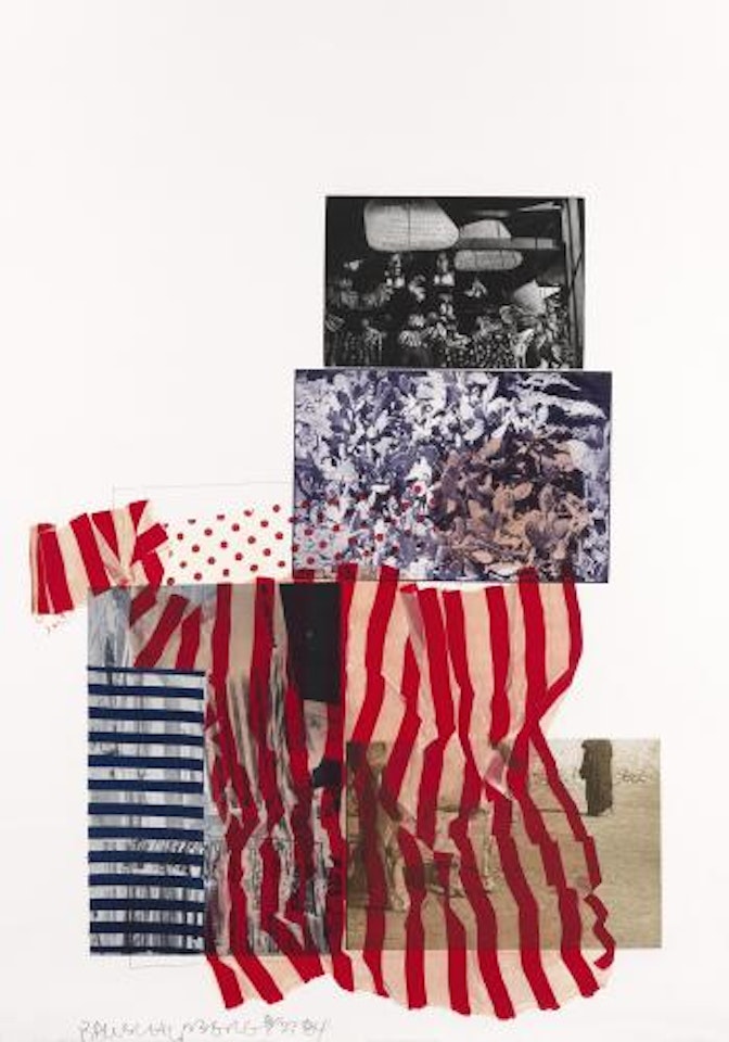 Bazaar by Robert Rauschenberg