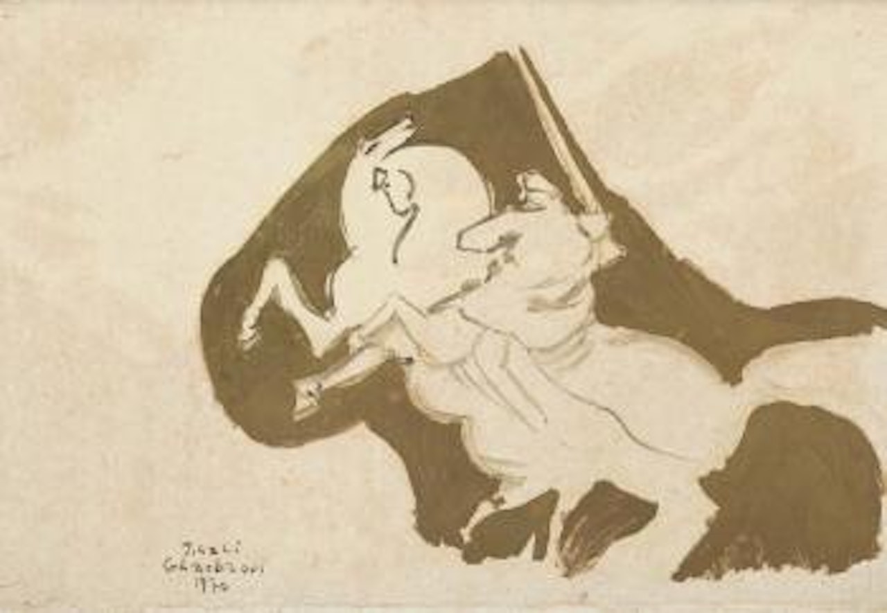 Cavalier de Fantasia by Jilali Gharbaoui