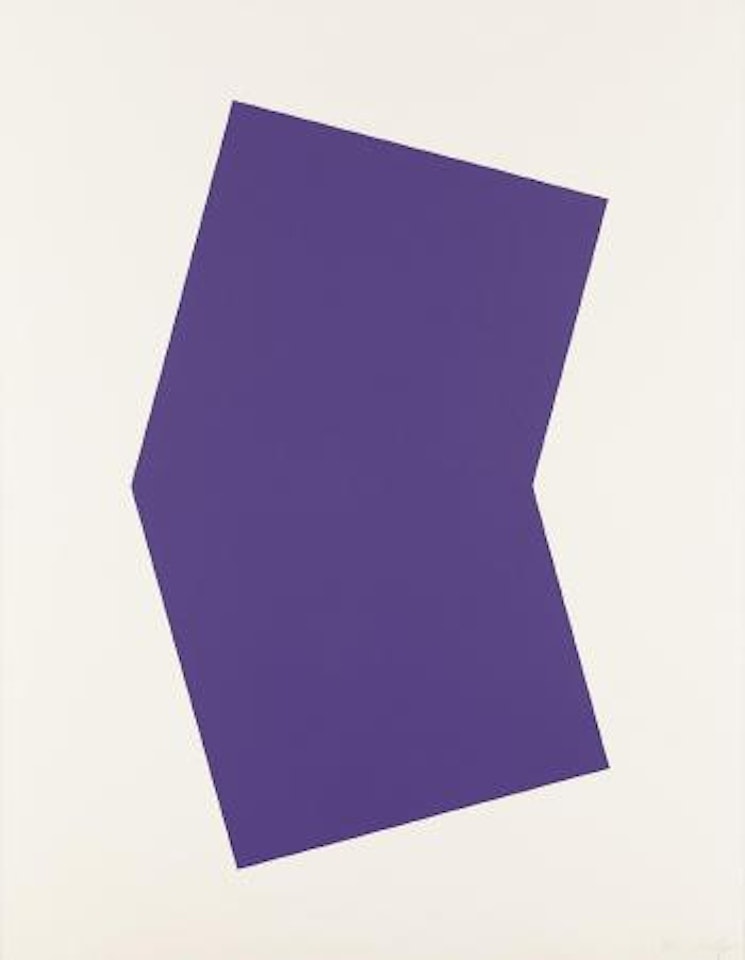 Purple by Ellsworth Kelly