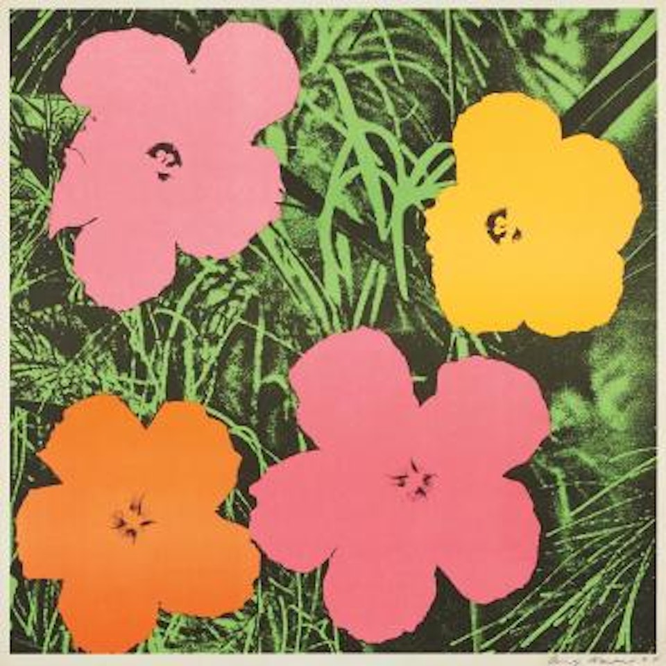 Flowers by Andy Warhol