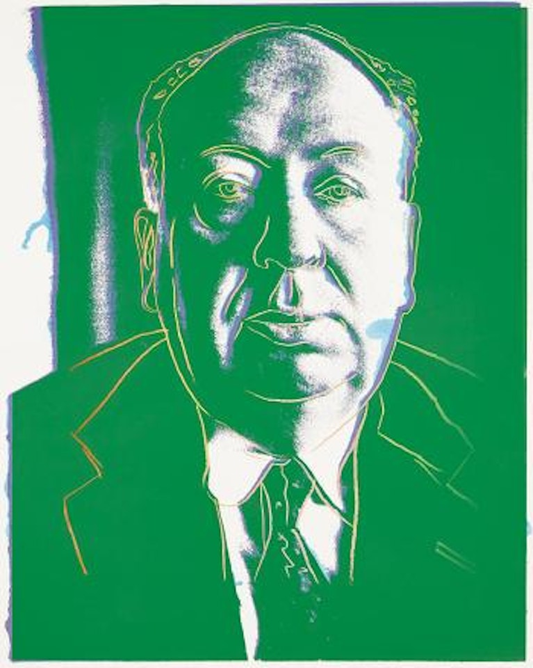 Alfred Hitchcock by Andy Warhol