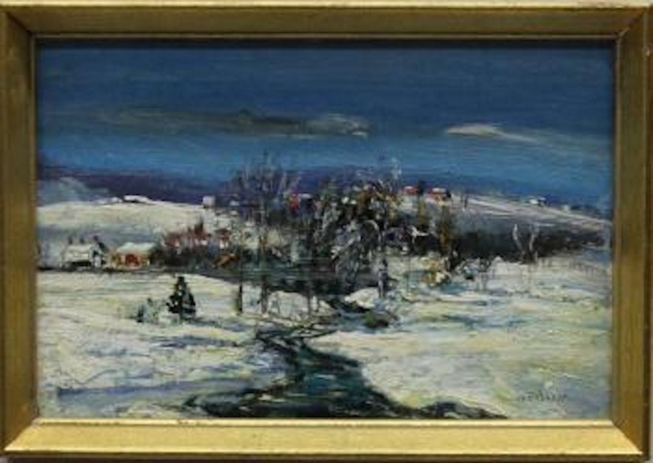 Winter afternoon by Walter Emerson Baum