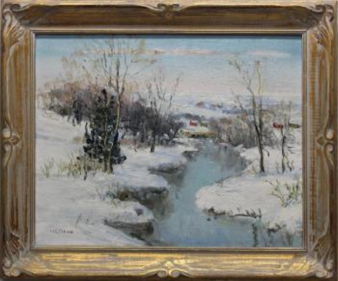 The Brook winter by Walter Emerson Baum