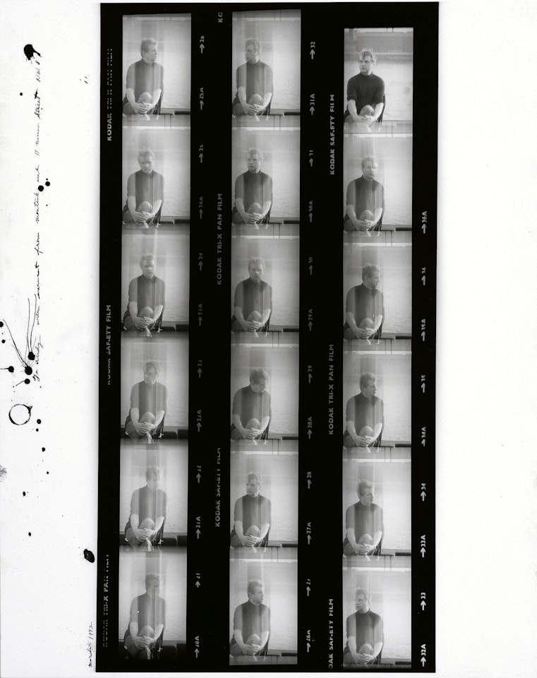 Francis Bacon, March 1972 by Peter Beard