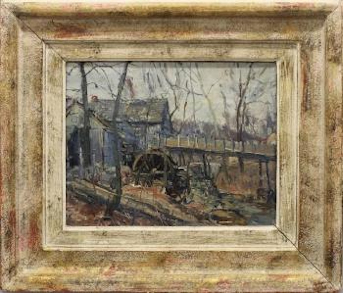 Mill near Applebachsville by Walter Emerson Baum