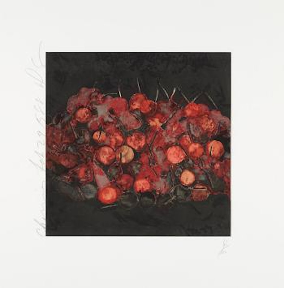 Cherries by Donald Sultan