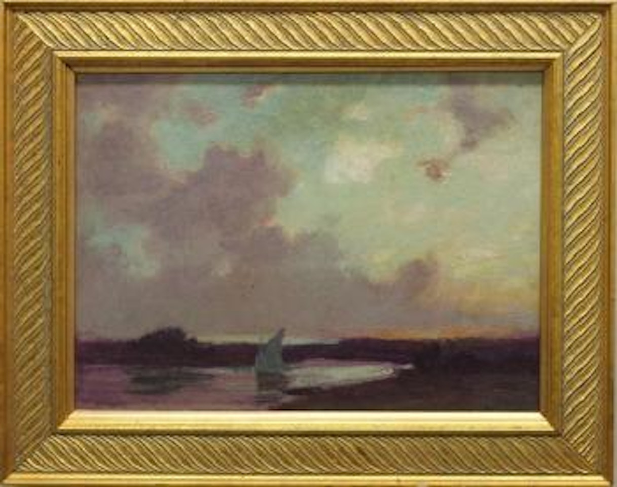 Seascape. Female nude by Edward Henry Potthast