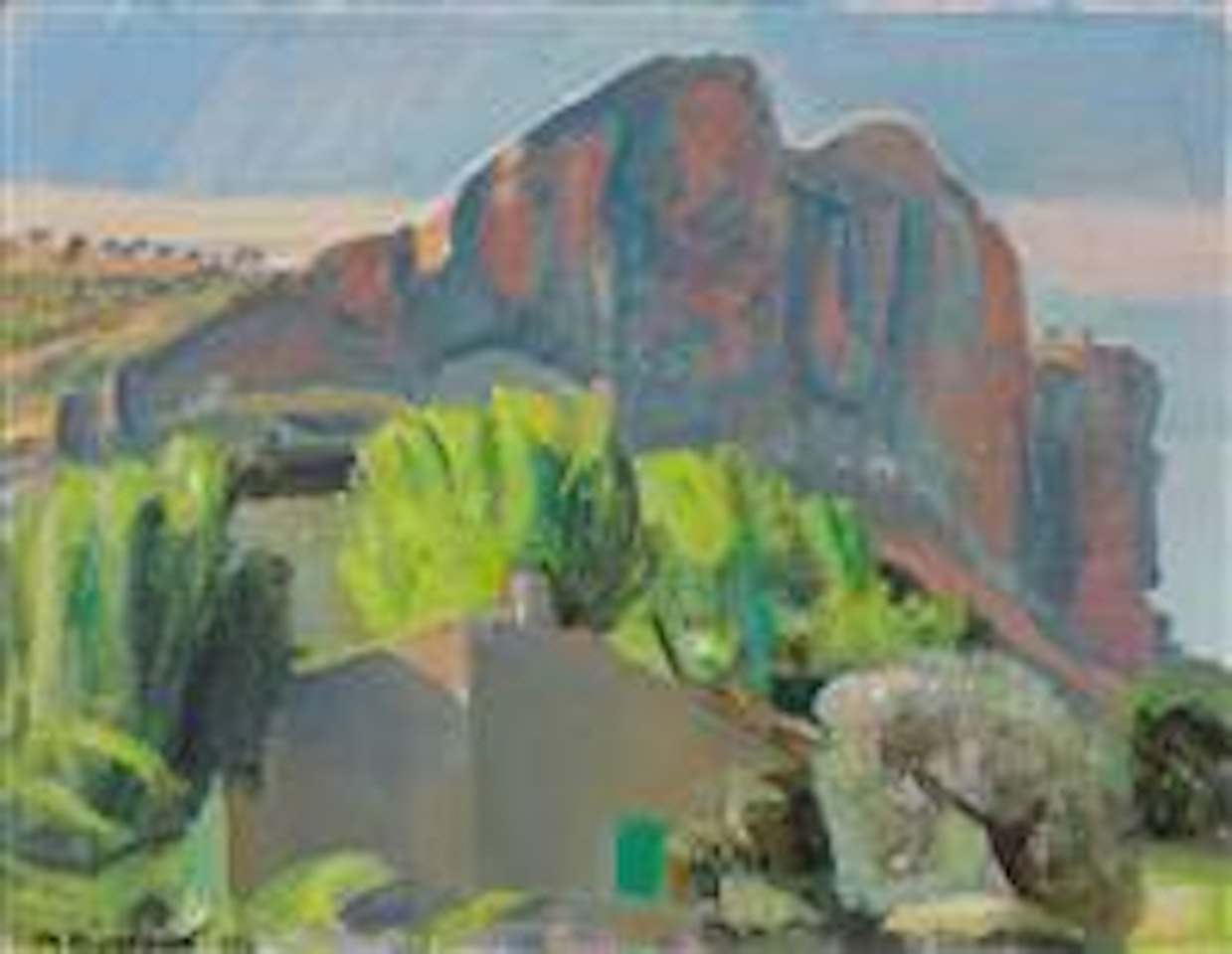 Le Cap Canaille Near Cassis by Maurice Barraud