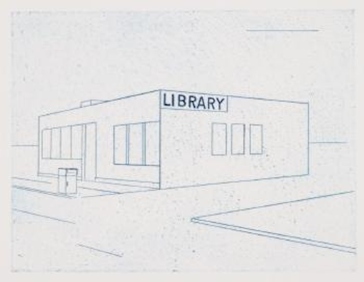 Library by Ed Ruscha