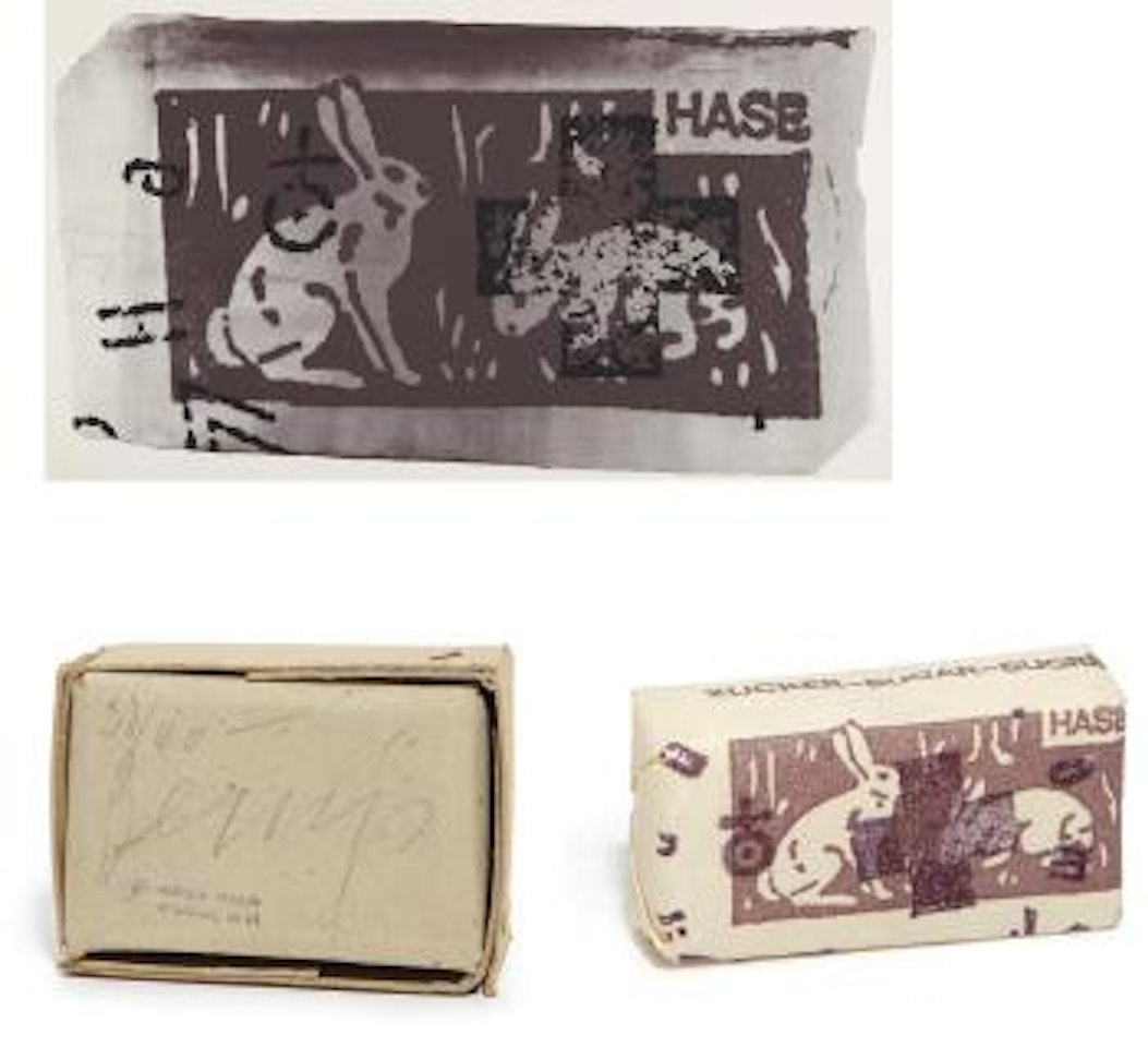 Hare sugar by Joseph Beuys