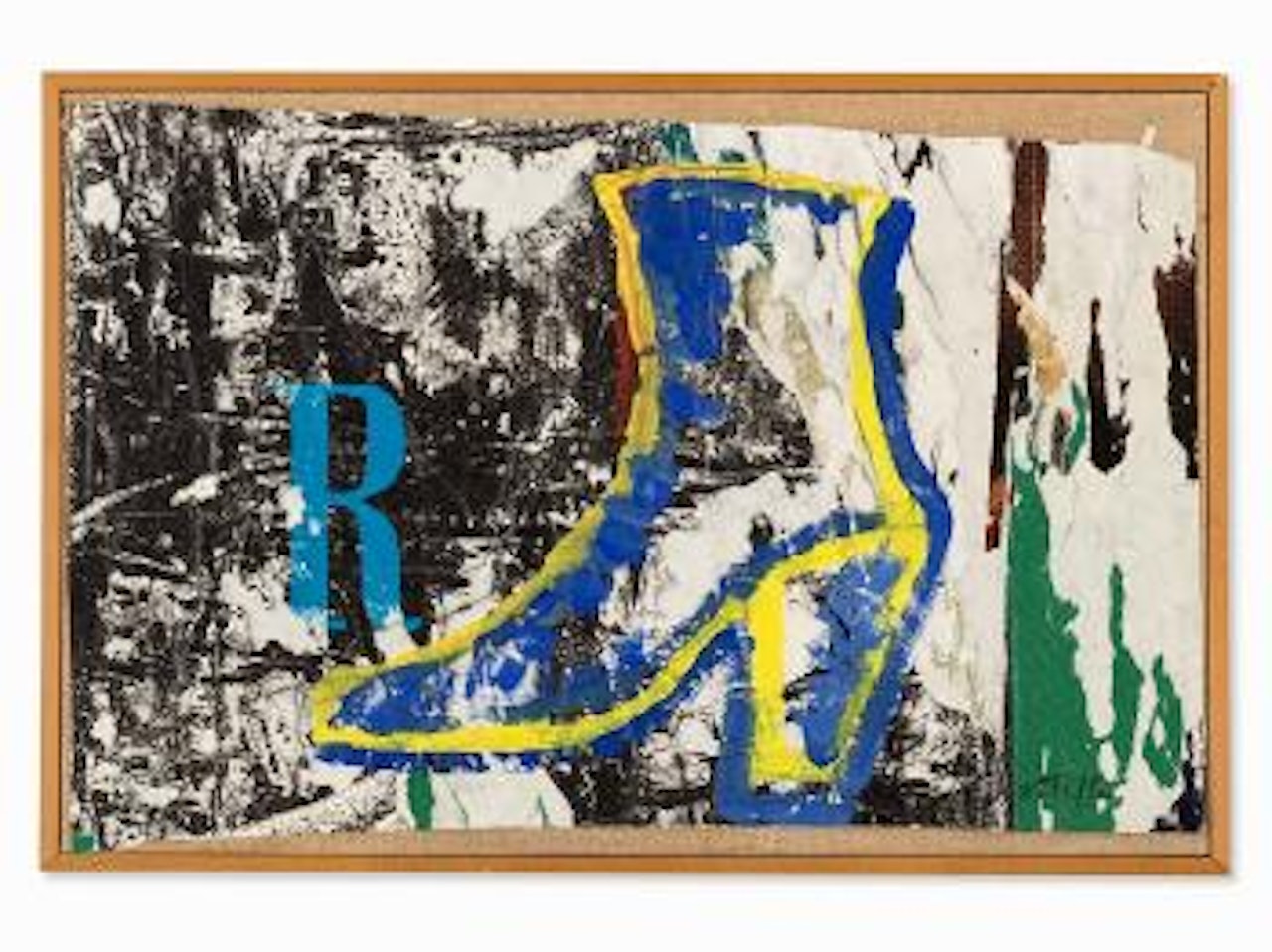 Lo Stivaletto by Mimmo Rotella
