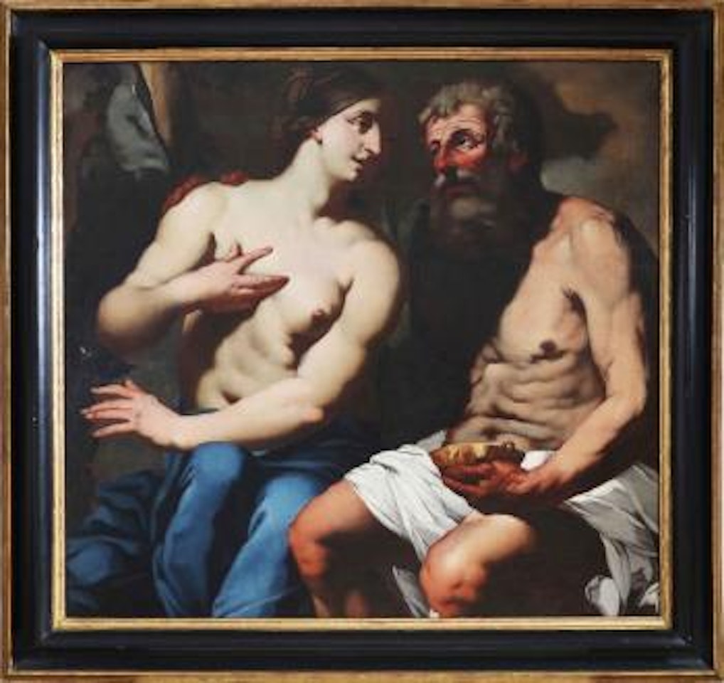 Lot e le Figlie by Antonio Zanchi