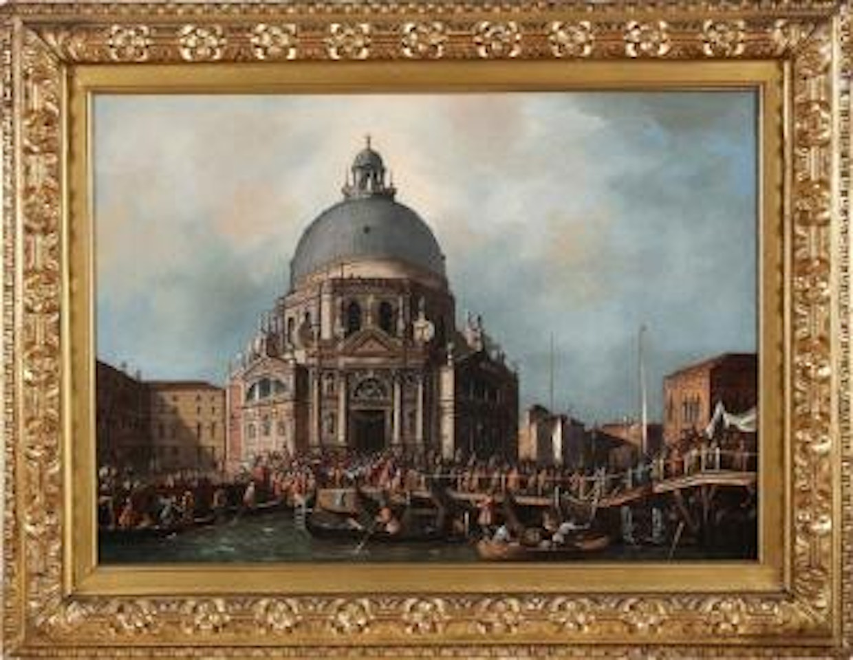 La visita annuale del doge alla chiesa di Santa Maria della Salute by Francesco Zanin