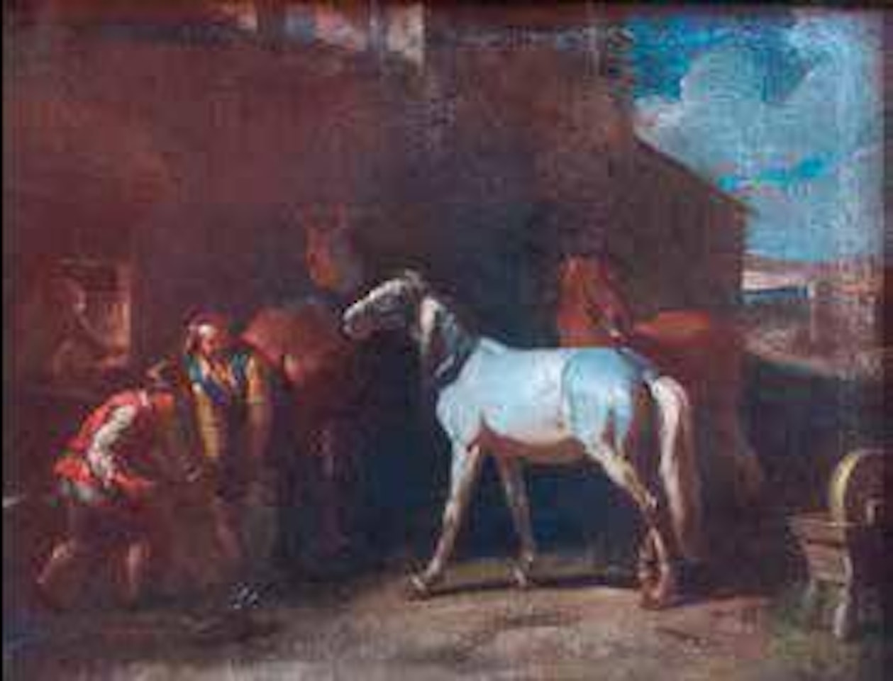 Il maniscalco by Pieter van Bloemen