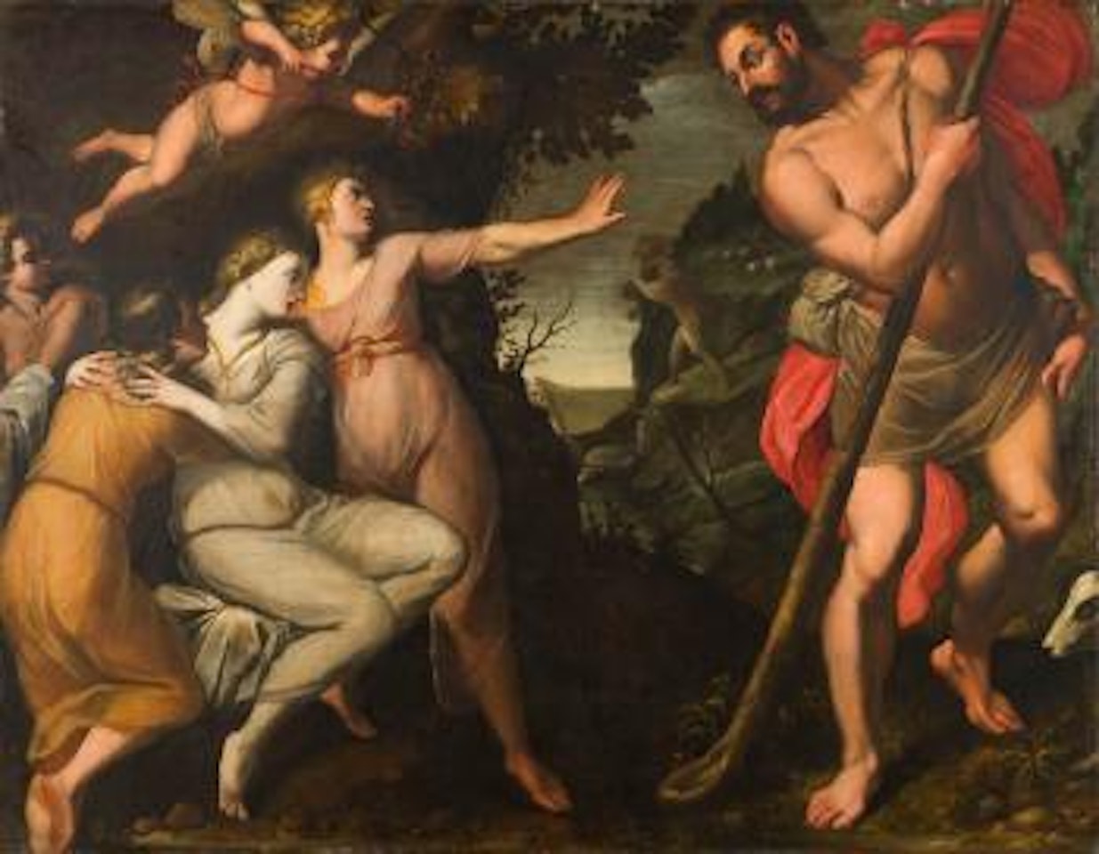 L'amore di Aci e Galatea by Roman School
