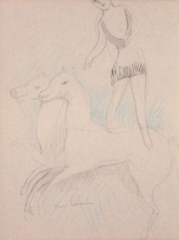 L’écuyère by Marie Laurencin