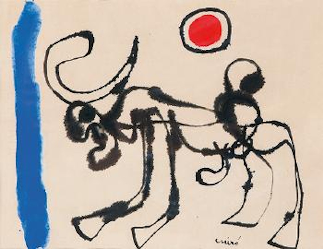 El toro by Joan Miró