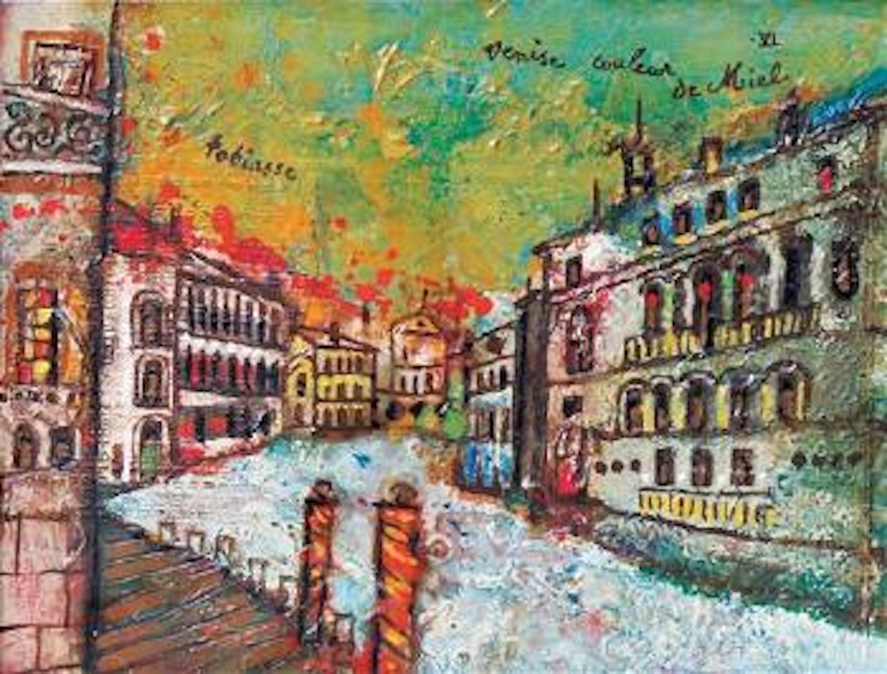 Venise Couleur de Miel VI by Théo Tobiasse