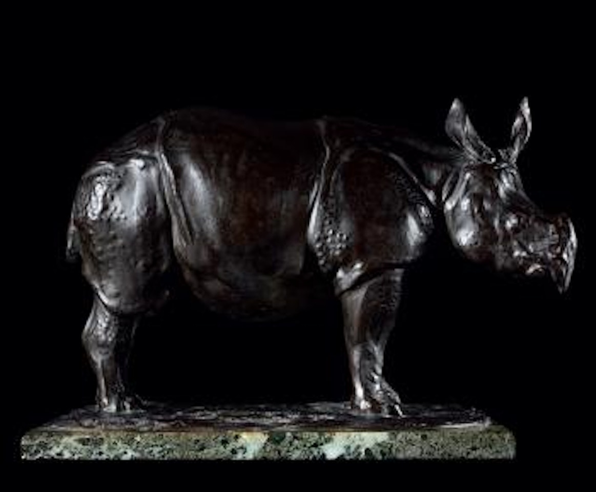 Rhinocéros de Java by Rembrandt Bugatti