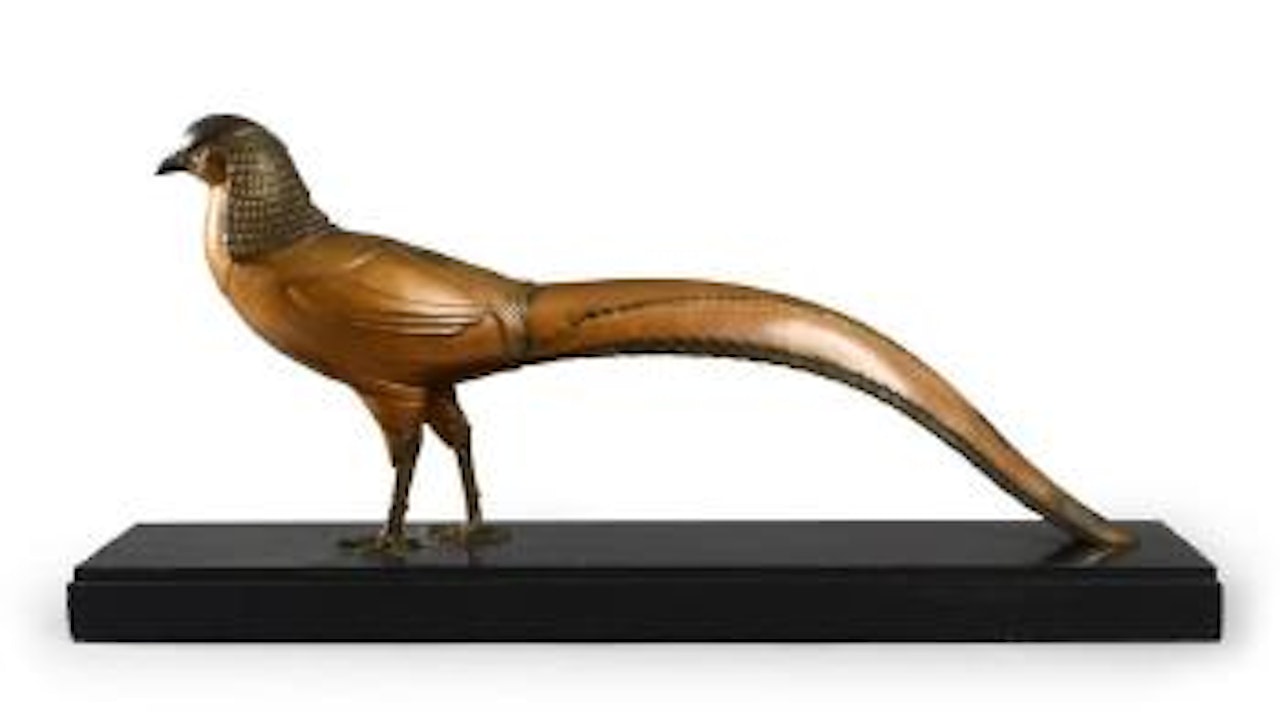 Le faisan doré by Demetre Chiparus