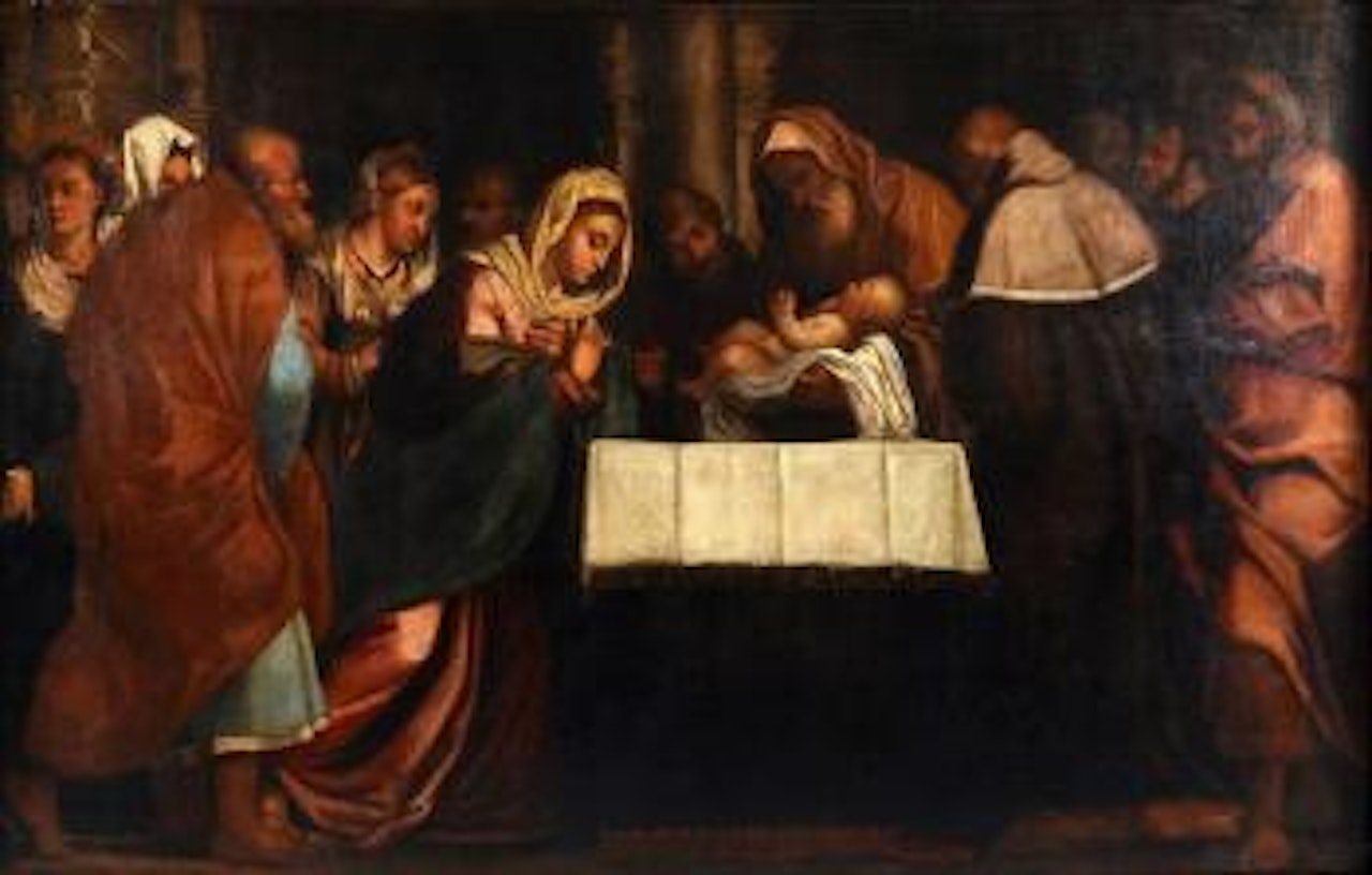 La Présentation au Temple by Venetian School