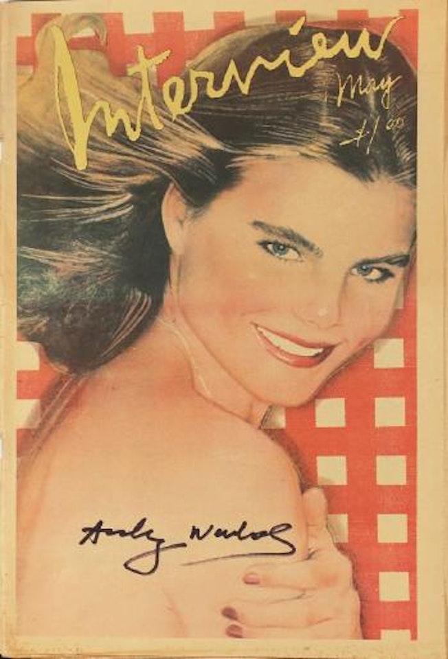 Interview Magazine - Margaux Hemingway by Andy Warhol