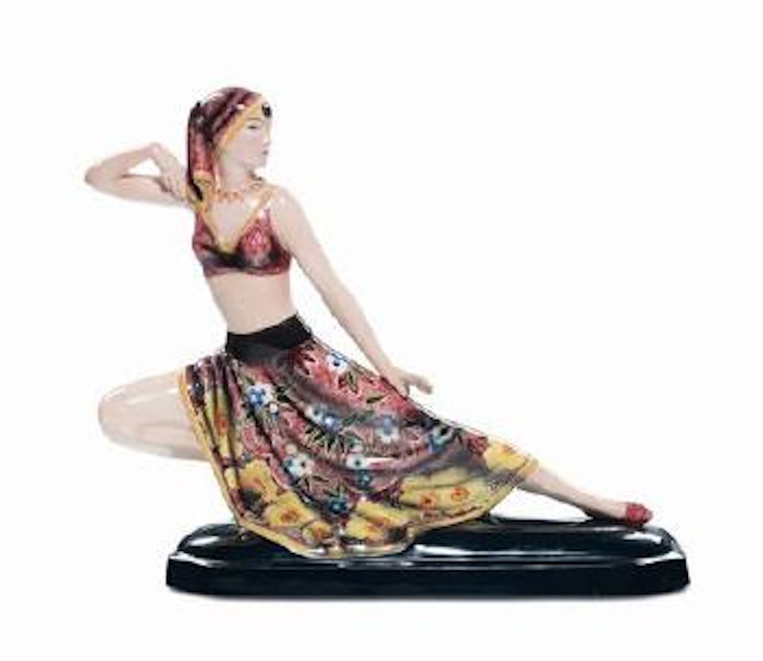 Danzatrice Gitana by Goldscheider by Josef Lorenzl