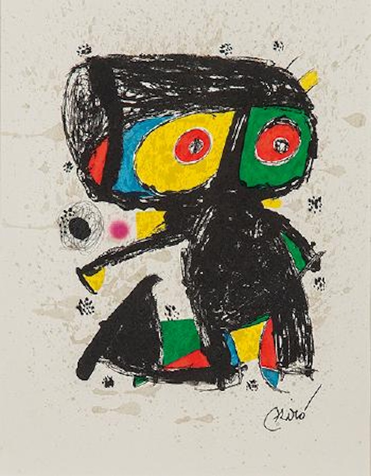Polígrafa XV Años by Joan Miró