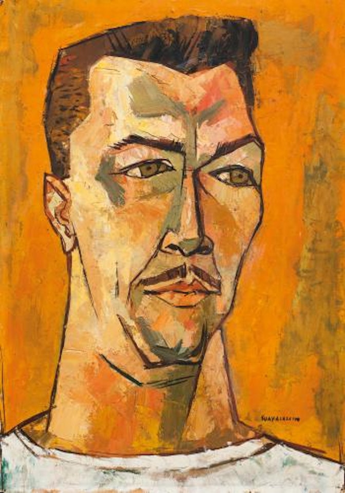 José Mariano Sanz Lajara by Oswaldo Guayasamin
