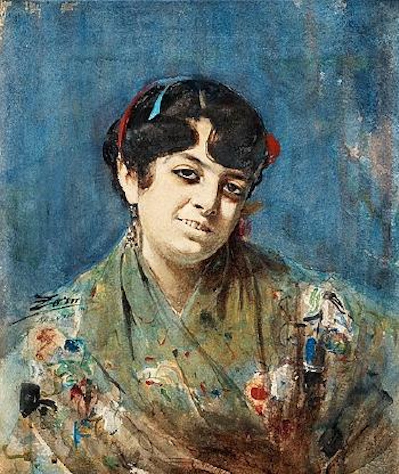 Spanjorska Från Madrid II (Spanish lady from Madrid II) by Anders Zorn