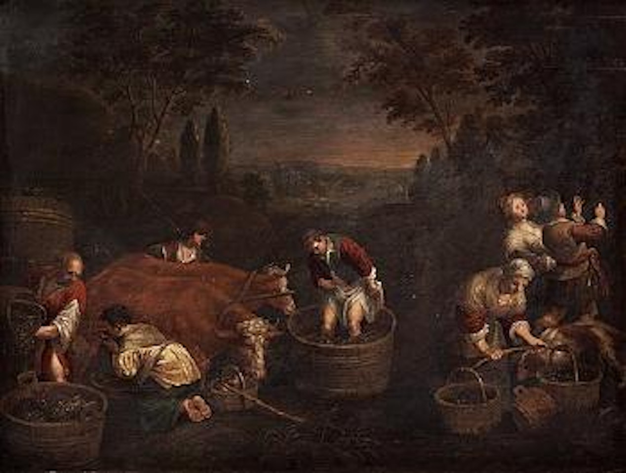 Wine Harvest by David Teniers II