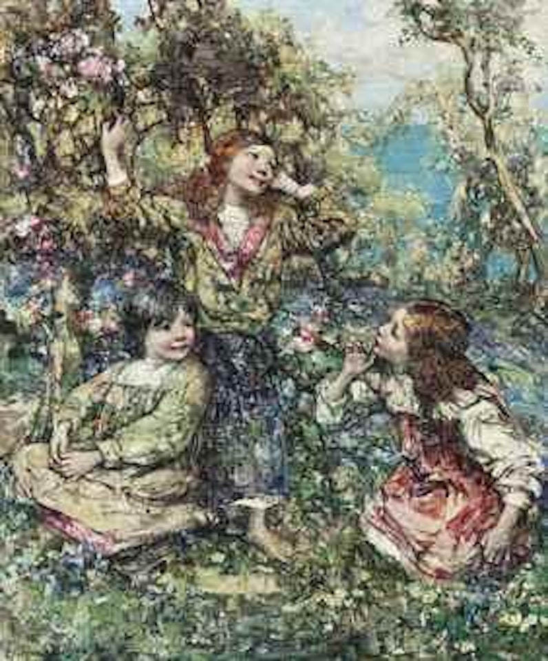 The echo by Edward Atkinson Hornel
