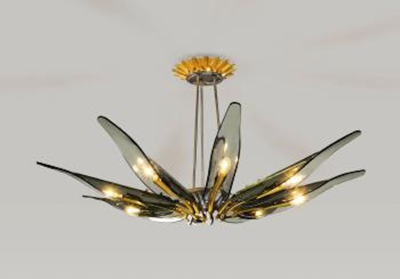 Plafonnier Dahlia by Max Ingrand