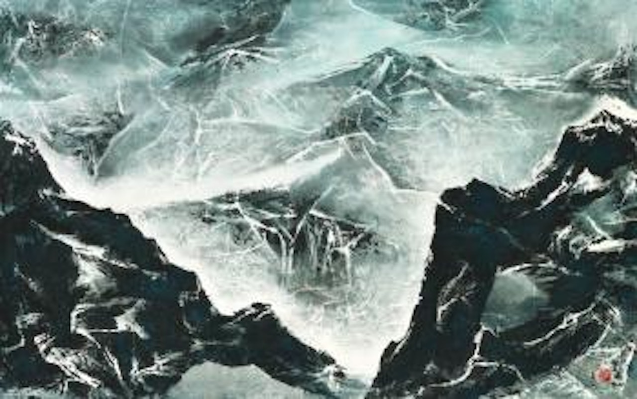 Tibet series No. 281 by Liu Kuo-Sung (Liu Guosong)