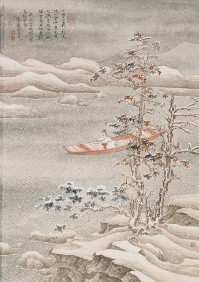 Visiting in Yanxi by Ren Zhong