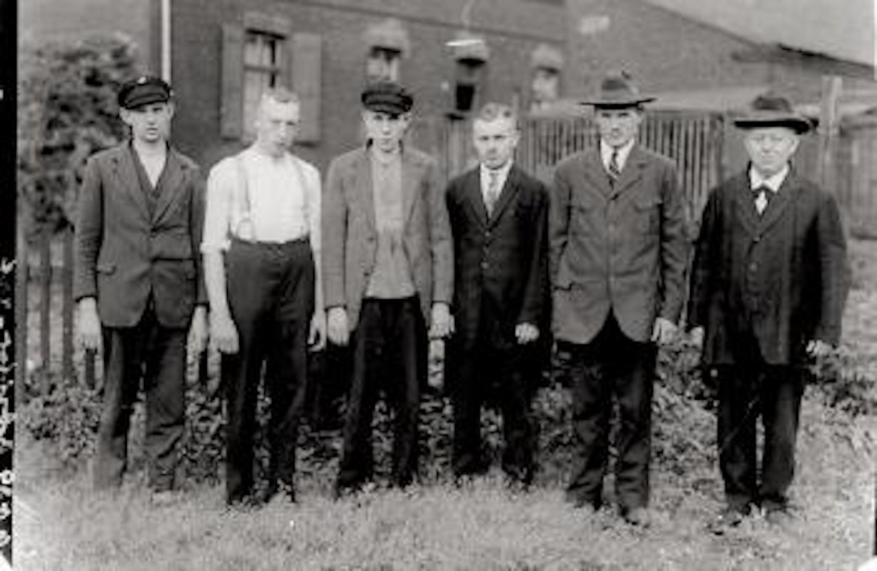 Arbeiterrat Aus Dem Ruhrgebiet (Worker's Council); Coal Miners by August Sander