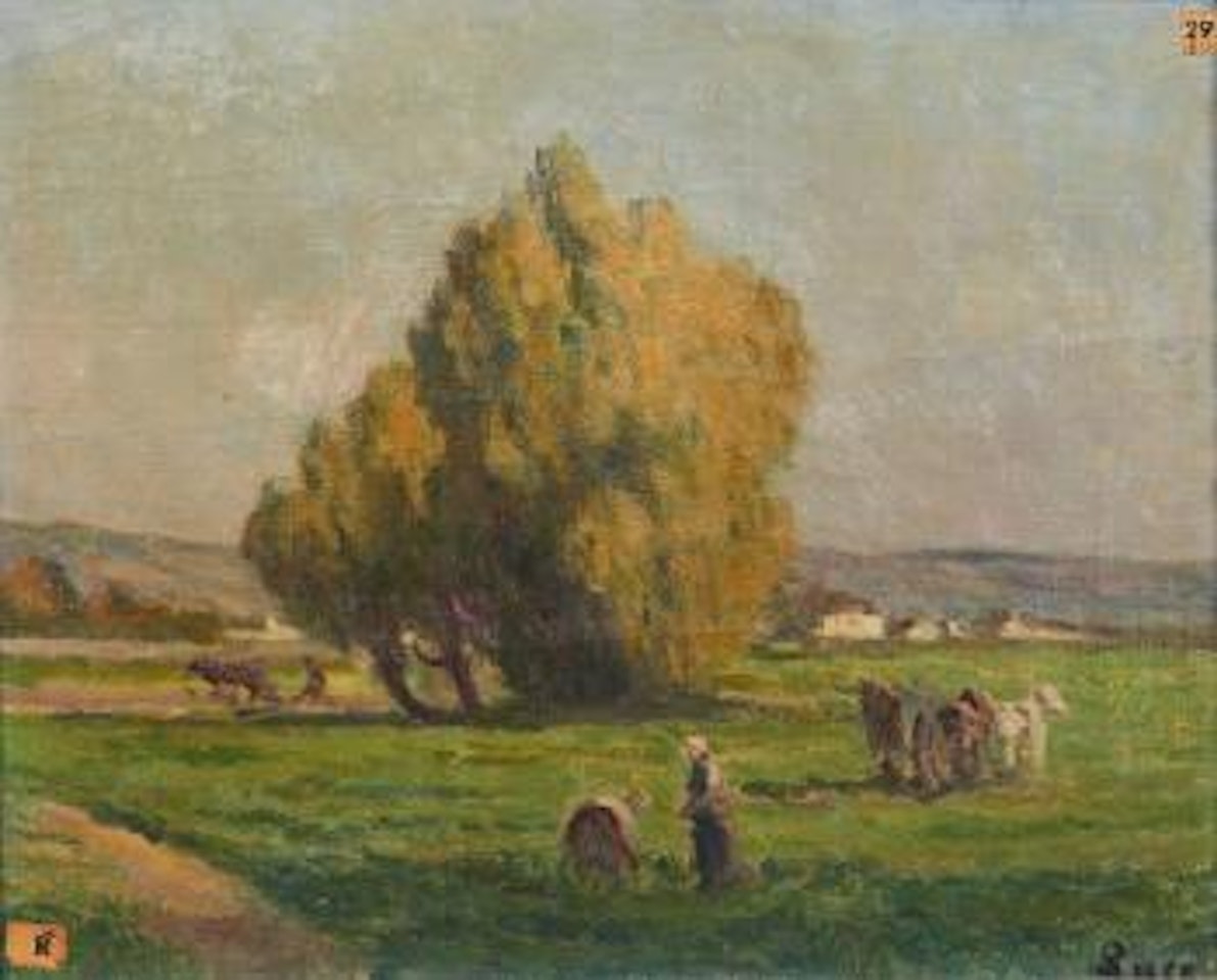 Travaux des champs by Maximilien Luce