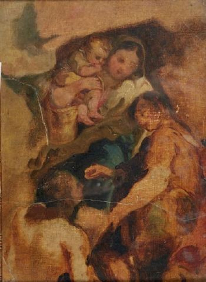 Etude d’après Murillo by Félix Ziem