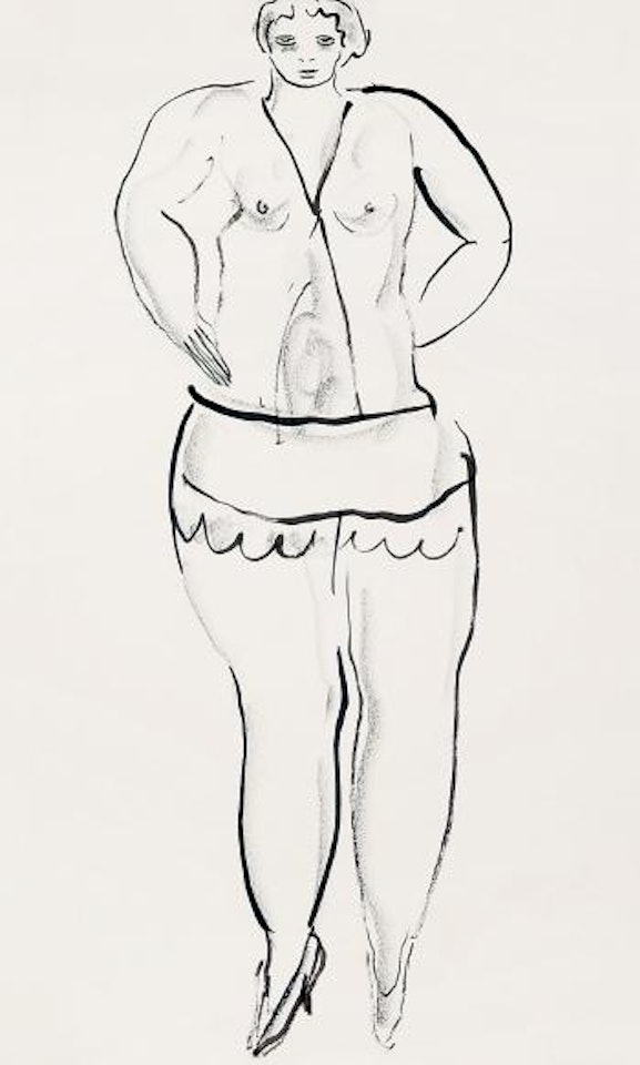 Standing Lady (Femme Debout) by Sanyu