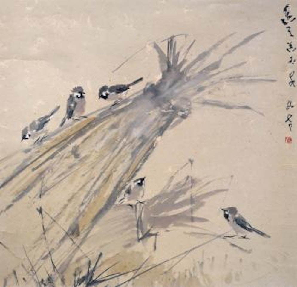 Sparrows by Chen Wen Hsi