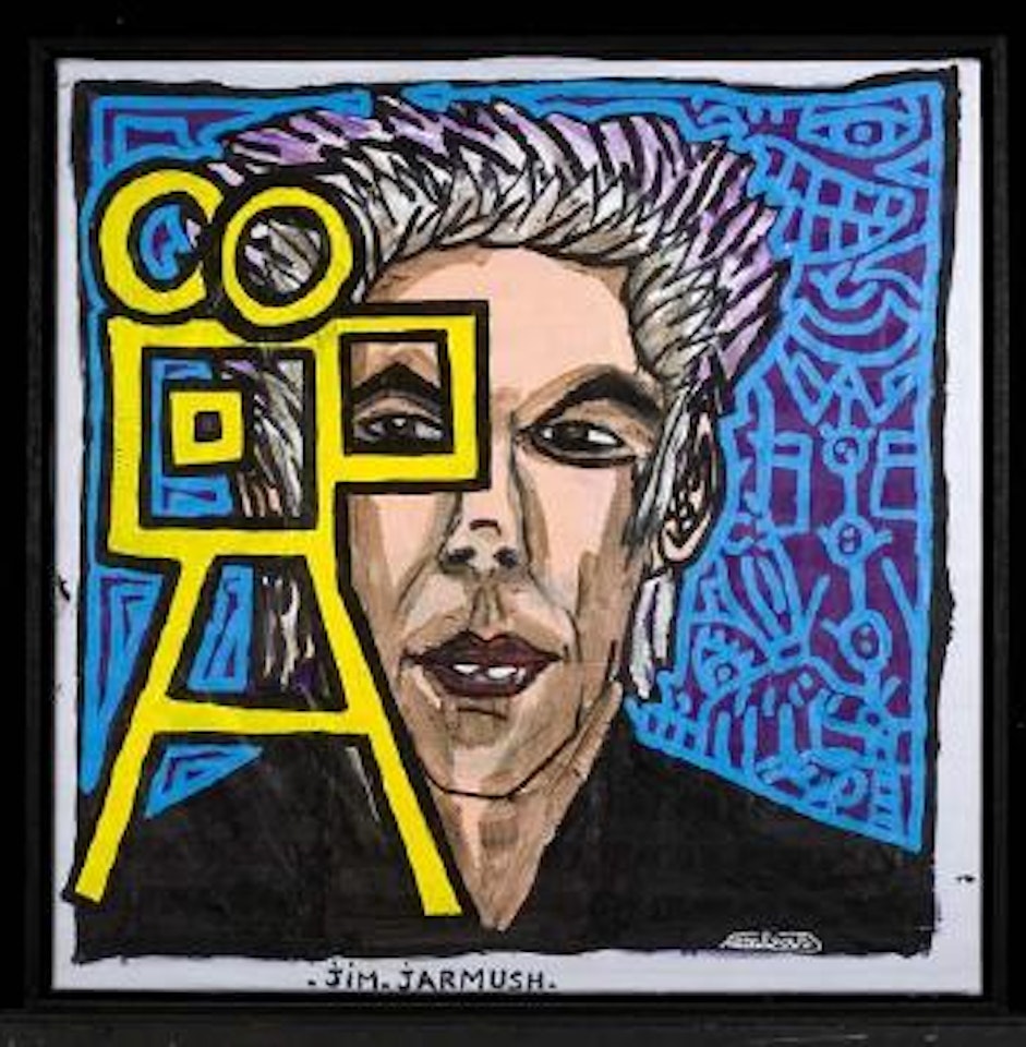 Jim Jarmusch by Robert Combas