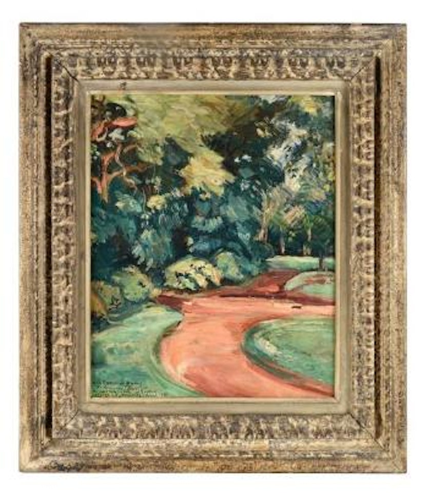 Le parc à Hemevez (Cotentin) by Othon Friesz