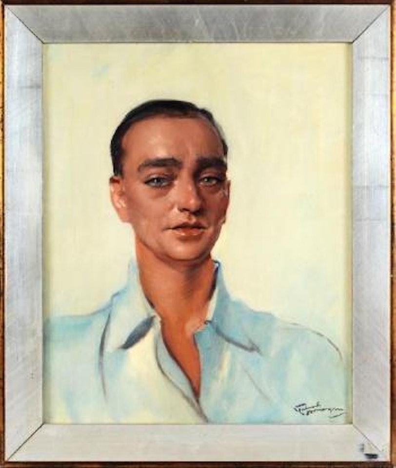 Portrait d'homme by Jean Gabriel Domergue