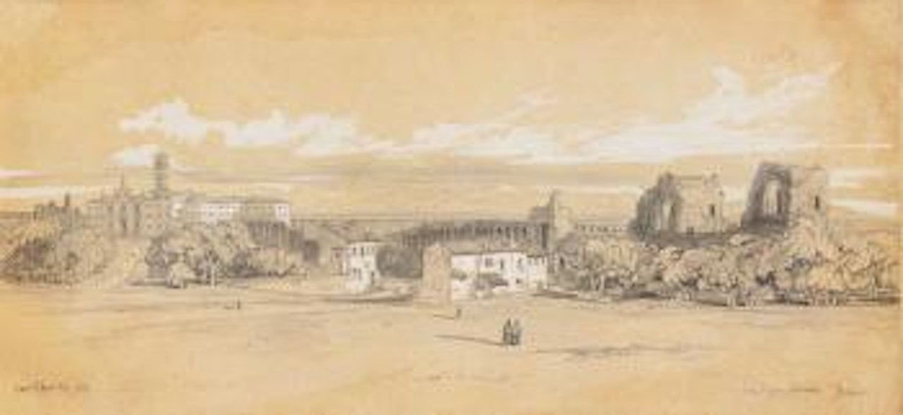 From S. Giov: Laterano Roma by Edward Lear