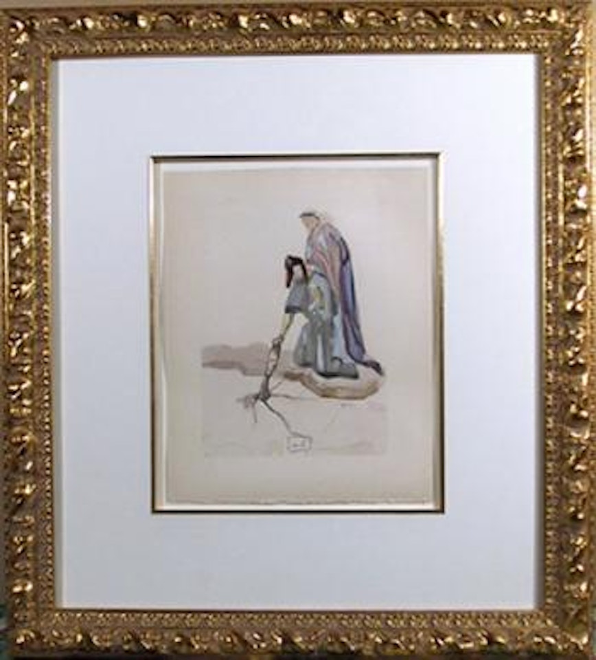 Divine Comedy (Hell - Canto 32) by Salvador Dali