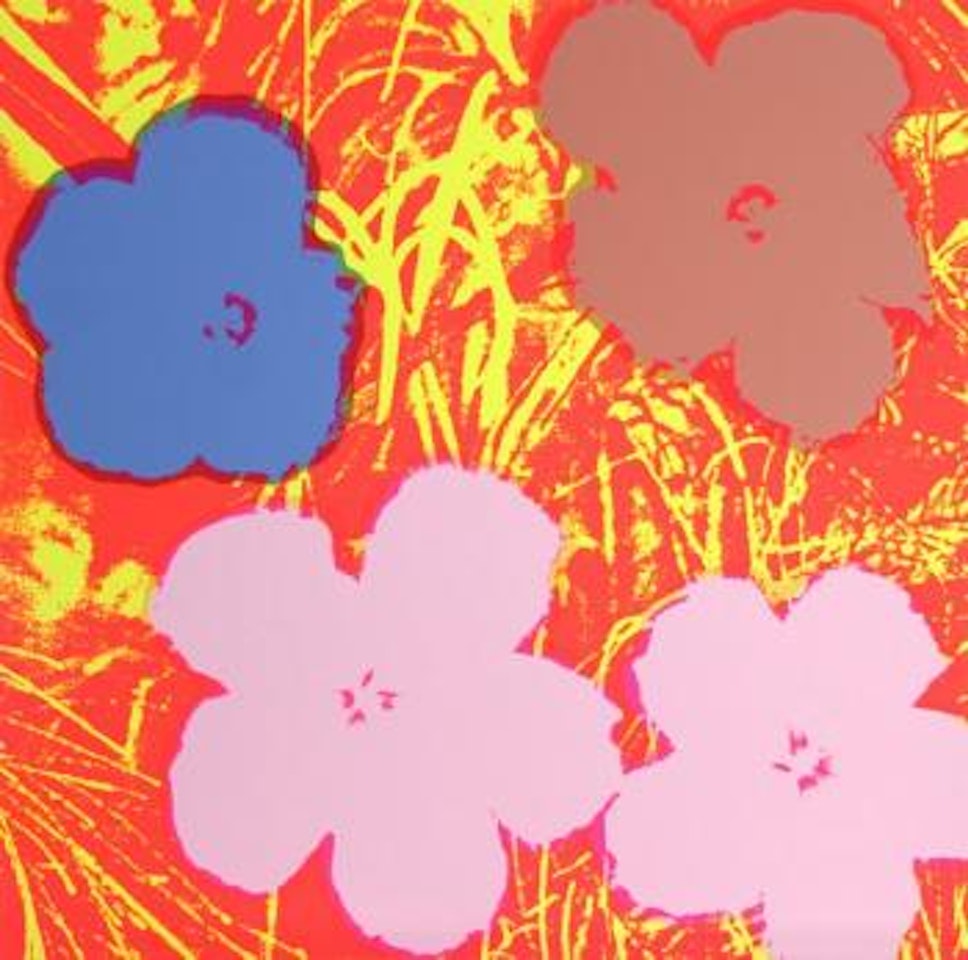 Flowers 10 by Andy Warhol