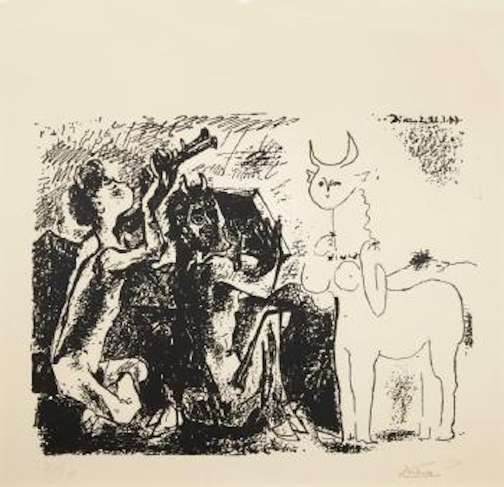 Le minotaure by Pablo Picasso