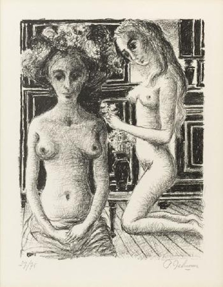Phryné by Paul Delvaux