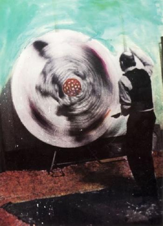 Messerwerfer (knife thrower) by Sigmar Polke