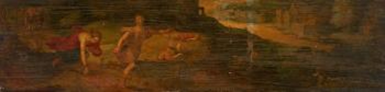 La course d'Hippomène et Atalante by Adriaen van Stalbemt